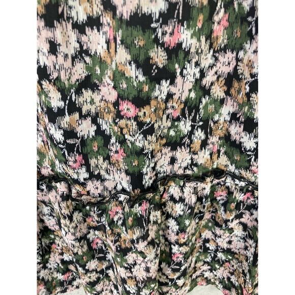 Wonder Nation Girls Floral Mini Dress Bell Sleeves Size L Multicolor NEW - Picture 9 of 12